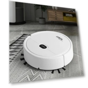 Intelligent Sweeping Robot — Smart Cleaning Robots, Winter Gloves