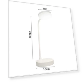 LED Desk Lamp with USB Power — Desk & Table Lighting, TOP MALL-005