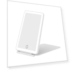 LED Folding Travel Makeup Mirror — Compact & Travel, Makeup Kits