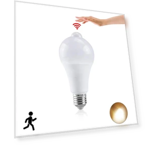 Mini E27 LED Motion Sensor Light Bulb — LED, Refreshing Home