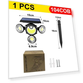 Multifunctional Solar Lamp — Garden Illumination, paweinuo 03