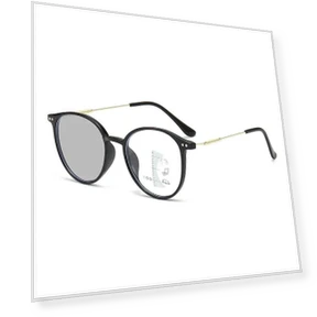 Round Smart Photochromic Reading Glasses — Smart Glasses, NAPAGE Global Glasses