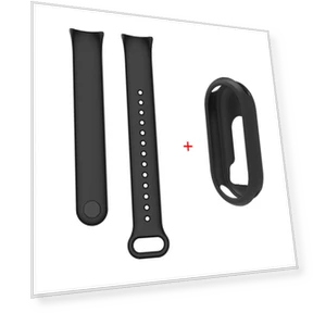 Silicone Protective Case + Strap — Fitness Bands, Xiaomi