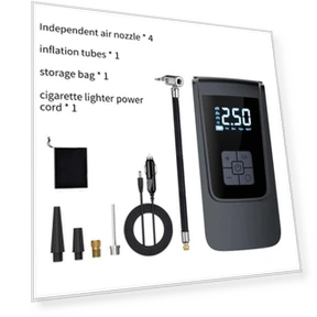 Smart Air Compressor with LED Light — Tire Inflation Solutions, T-Car Parts