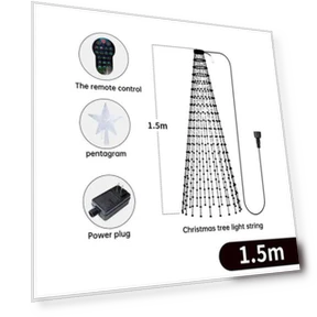 Smart Christmas Tree Fairy Lights — String Lights, SDS001