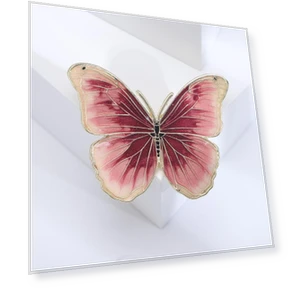 Smart Enamel Dripping Butterfly Brooch — Pins & Brooches, JEWEL HOME