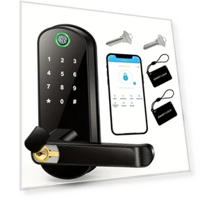 Smart Fingerprint Door Lock — Smart Home Security, HAOAXIN
