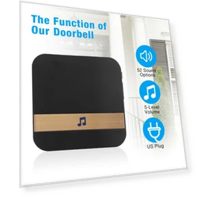 Smart Wireless Doorbell — Smart Home Security, Refreshing Home