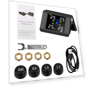 Solar-Powered Car Tire Pressure Monitoring System — TPMS Sensor Replacements, Home Of Auto Parts