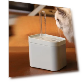 Ultra-quiet fountain filter for pets — Fountains, Cuperay