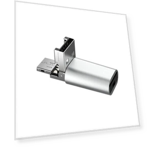 USB Card Reader 2-in-1 — Memory Card Adapters, electronic
