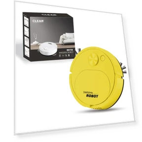 USB Robot Vacuum Cleaner 3-in-1 — Smart Cleaning Robots, Refreshing Home