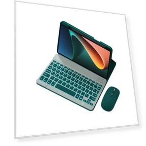 Wireless Bluetooth Keyboard with Backlight and Mouse — Keyboard Cases, Glasses