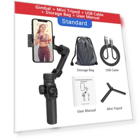 3-Axis Handheld Gimbal Stabilizer — Steady Shots, Axnen