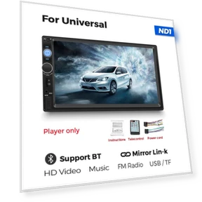 7-inch Car Radio Media Player — Stereo Receivers, JOHO - CarGear