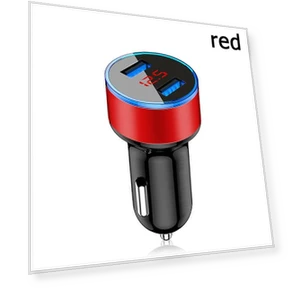 Car Charger with LCD Display — Vehicle Power Solutions, ESSAGER