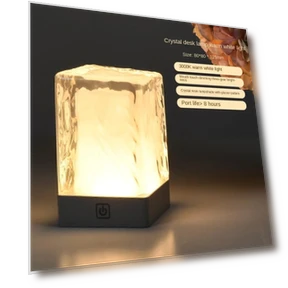 Crystal Table Lamp — Desk & Table Lighting, Your Warm Home