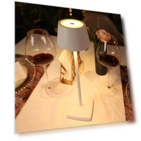Decorative Rechargeable LED Table Night Lights — Desk & Table Lighting, Zhou Yajin