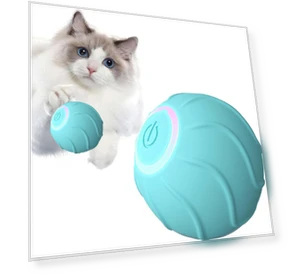 Interactive Smart Cat Toy Powerball 2.0 — Cat Playthings, Pet Zooo
