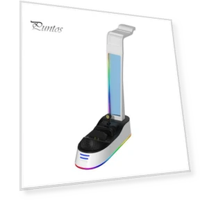 Portable Charging Station with Headset Holder — Accessories, Computer Life