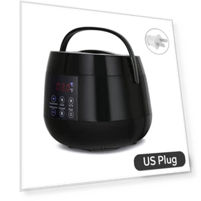 Professional Smart Wax Heater with LCD Display — Paraffin Baths, Makeup Kits