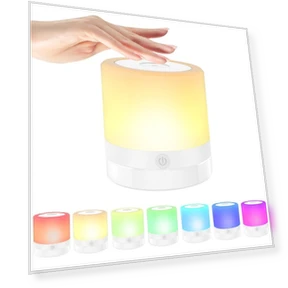 Rechargeable Color-Changing Touch Lamp — Lamps & Shades, Dongfang HOME A