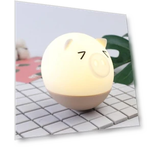 Rechargeable Silicone Animal Night Lights — Night Lights, Zhou Yajin
