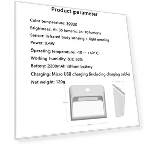 Rechargeable Touch Night Light — Night Lights, Binchi Lighting Appliances