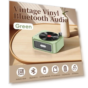 Retro Bluetooth Speaker — Portable Sound Systems, Conwe