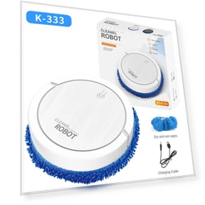 Robot Vacuum with UV Lamp — Smart Cleaning Robots, MR J