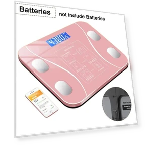 Smart Body Fat Scale — Body Composition Analysis, Refreshing Home