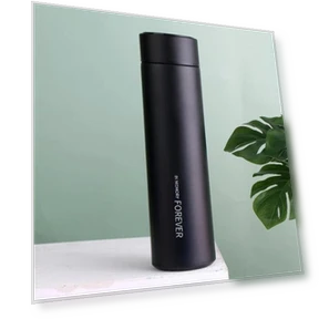 Smart Temperature Display Thermos Mug — Beverage Warmers, Build My Home
