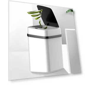 Smart Touchless Trash Can — Kitchen Cans, Refreshing Home