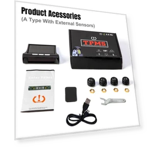 Solar Powered Smart Car TPMS — TPMS Sensor Replacements, Cars Auto Home