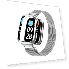 Stainless Steel Strap with Magnetic Loop — Smartwatch Accessories, PINSENDA
