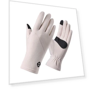 Winter Thermal Windproof Velvet Gloves — Cold Weather Gloves, CAR SHOW