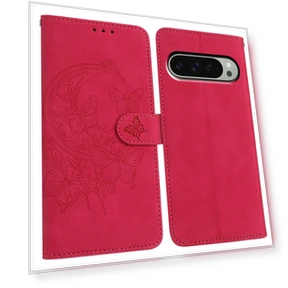 Butterfly Flower Imprinted PU Leather Wallet Stand Phone Cover — Phone Accessories, Smartwatch 2025