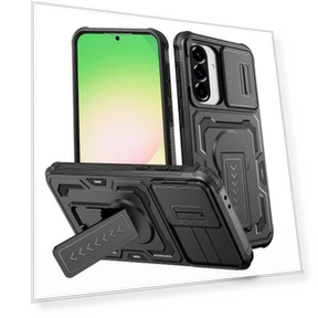 Case with Sliding Lens Cover and Stand — Phone Accessories, Smartwatch 2025