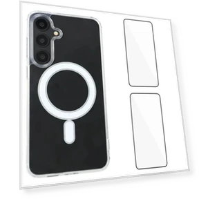 Clear Case with 2Pcs Screen Films — Phone Accessories, Smartwatch 2025