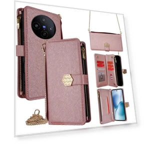 Cross Texture PU Leather+TPU Wallet Phone Cover with Strap — Basic Cases, Smartwatch 2025