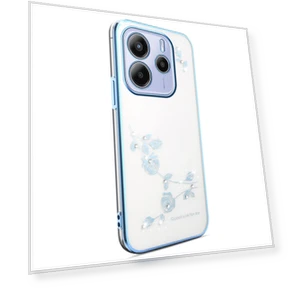 Flower Decor Case with Rhinestones — Mobiles, Smartwatch 2025