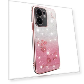 Flower TPU Flexible Gradient Phone Cover — Phone Accessories, KADEM