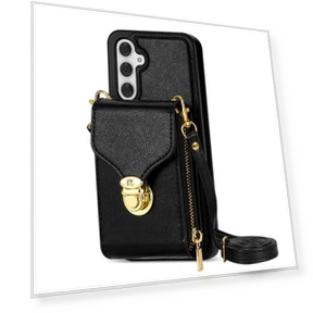 Kickstand Zipper Card Holder Phone Case — Phone Accessories, Smartwatch 2025