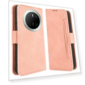 Leather Case Phone Wallet Cover with Multiple Card Slots — Basic Cases, Smartwatch 2025