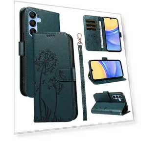 Leather Case Wallet Phone Cover — Phone Accessories, Smartwatch 2025