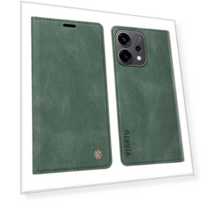 Leather Cover Skin-Touch Wallet Phone Cases — Basic Cases, YIKATU