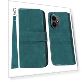 Leather Imprinted Phone Cover with Wrist Strap — Smartwatch Protectors, Smartwatch 2025