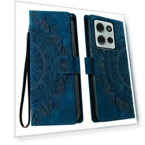 Leather Phone Case with Embossed Totem — Flip Cases, Smartwatch 2025