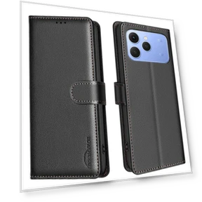 Leather Wallet Case with RFID Blocking — Flip Cases, Smartwatch 2025