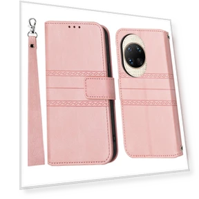 Leather Wallet Case with Wrist Strap — Basic Cases, Smartwatch 2025